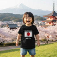 Drapeau du Japon pixélisé
