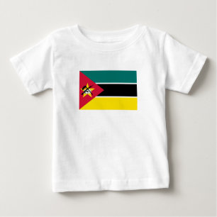 T-shirt Pour Bébé Drapeau du Mozambique