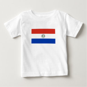 T-shirt Pour Bébé drapeau du Paraguay