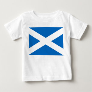 T-shirt Pour Bébé Drapeau écossais de la Croix de Saint-André