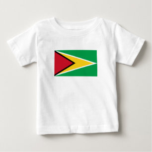 T-shirt Pour Bébé Drapeau Guyana