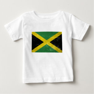 T-shirt Pour Bébé Drapeau jamaïcain