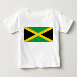 T-shirt Pour Bébé Drapeau jamaïcain