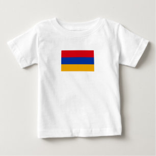T-shirt Pour Bébé Drapeau patriotique arménien