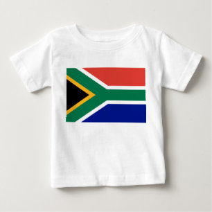 T-shirt Pour Bébé Drapeau sud-africain