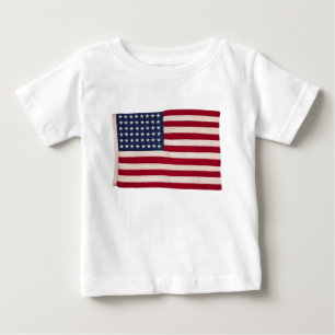 T-shirt Pour Bébé Drapeau vintage