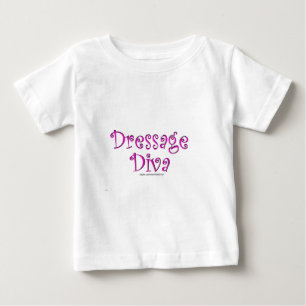 T-shirt Pour Bébé Dressage Diva