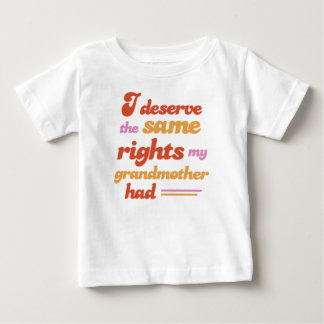 T-shirt Pour Bébé Droits des femmes Baby, Toddler et Kids Shirt