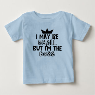 T-shirt Pour Bébé Drôle bébé patron mot art garçon