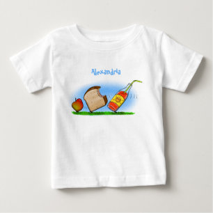 T-shirt Pour Bébé Drôle de dessin animé de fourmis