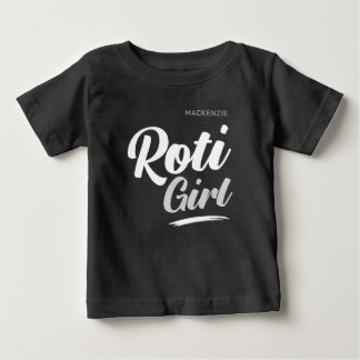 T-shirt Pour Bébé Drôle FILLE ROTI Sombre