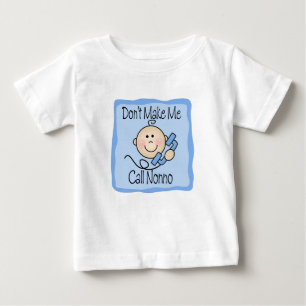 T-shirt Pour Bébé Drôle ne me faites pas l'appel Nonno
