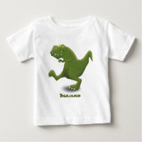 Drôle T rex dinosaure dessin animé humour
