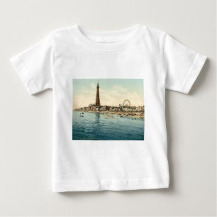T-shirt Pour Bébé Du pilier central, Blackpool, Angleterre