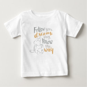 T-shirt Pour Bébé Dumbo  Suivez vos rêves 2