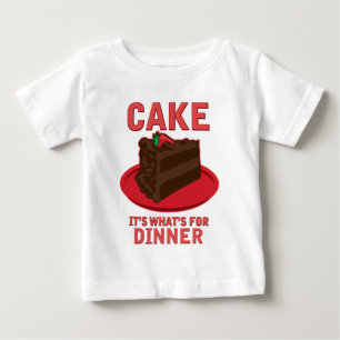 T-shirt Pour Bébé Durcissez, il est ce qui est pour le dîner