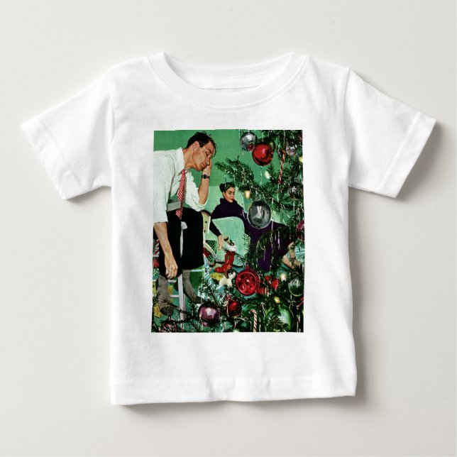 T-shirt Pour Bébé Ébarbage de l'arbre (Devant)