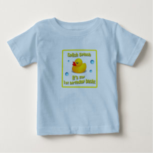 T-shirt Pour Bébé Éclaboussure de Splish !