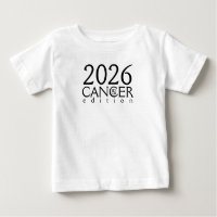 Édition Cancer 2026 avec symbole T-Shirt Bébé