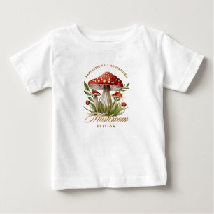 T-shirt Pour Bébé Edition champignons