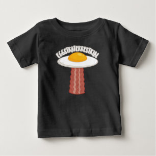 T-shirt Pour Bébé Eggstraterrestrial Avec Texte