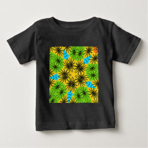 T-shirt Pour Bébé Élégant Araignée d'inspiration africaine Motif tra