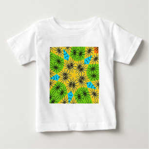 T-shirt Pour Bébé Élégant Araignée d'inspiration africaine Motif tra