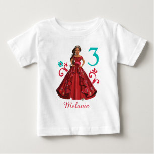 T-shirt Pour Bébé Elena d'Avalor Anniversaire