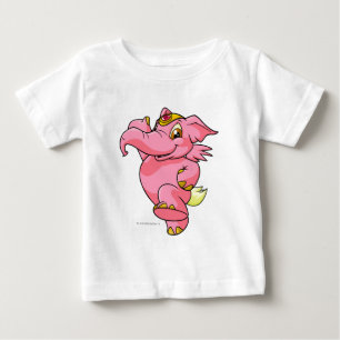 T-shirt Pour Bébé Elephante rose