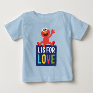 T-shirt Pour Bébé Elmo L pour Amour