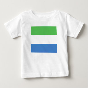 T-shirt Pour Bébé Emblème de la Sierra Leone