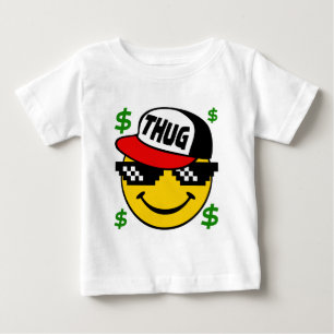 T-shirt Pour Bébé Émoticône de voyou