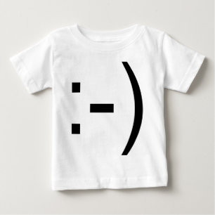 T-shirt Pour Bébé Émoticône heureuse de visage !