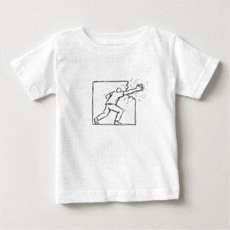 T-shirt Pour Bébé En dehors des lignes