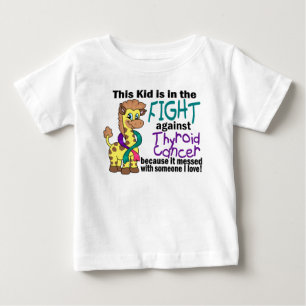 T-shirt Pour Bébé Enfant dans le combat contre le cancer de la