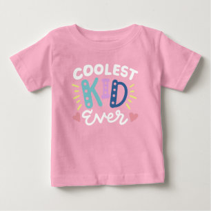 T-shirt Pour Bébé Enfant le plus froid jamais