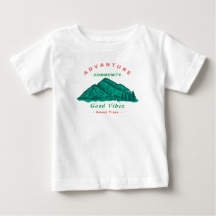 T-shirt Pour Bébé Enfants d'aventure simple