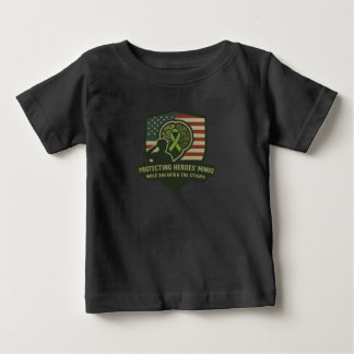 T-shirt Pour Bébé Enfants Opération Mind Shield Tee