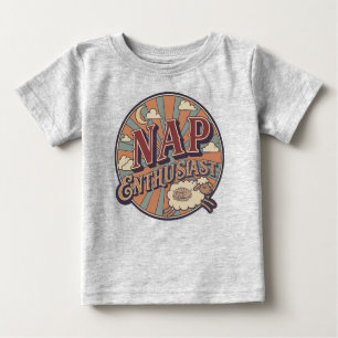 T-shirt Pour Bébé Enthousiaste de la sieste
