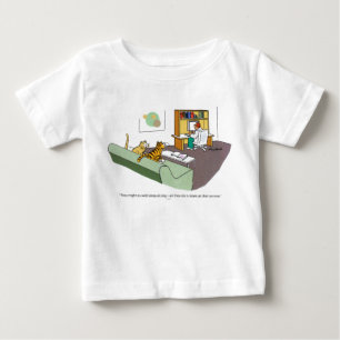 T-shirt Pour Bébé Entretien de chat