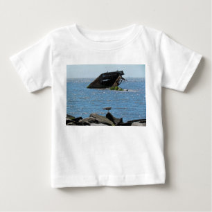 T-shirt Pour Bébé Épave du cap May
