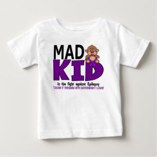 T-shirt Pour Bébé Épilepsie folle d'enfant
