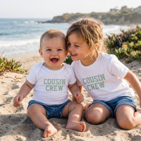 Équipage de Cousins | T-Shirt Bébé Sage Kids