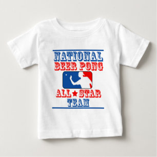 T-shirt Pour Bébé Équipe nationale de puanteur de bière