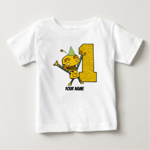 T-shirt Pour Bébé Ęr anniversaire de robot