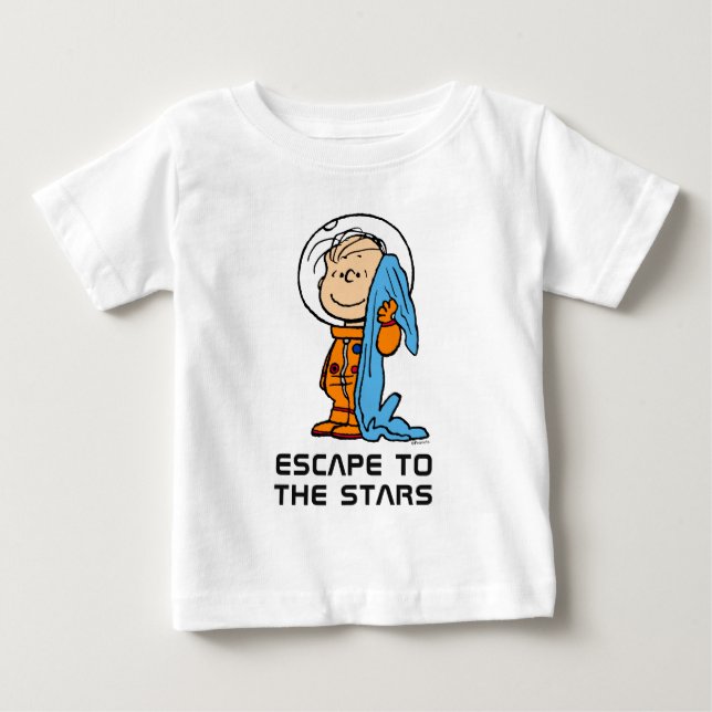T-shirt Pour Bébé ESPACE | Linus Astronaut (Devant)