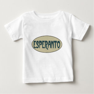 T-shirt Pour Bébé Espéranto