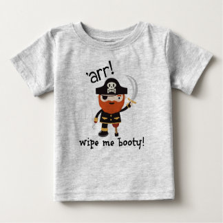 T-shirt Pour Bébé Essuie-moi Booty ! drôles de rameper bébé