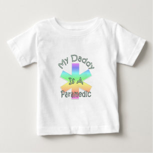 T-shirt Pour Bébé Et mon papa est un infirmier