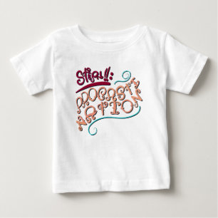 T-shirt Pour Bébé Étape 1 : Procrastination